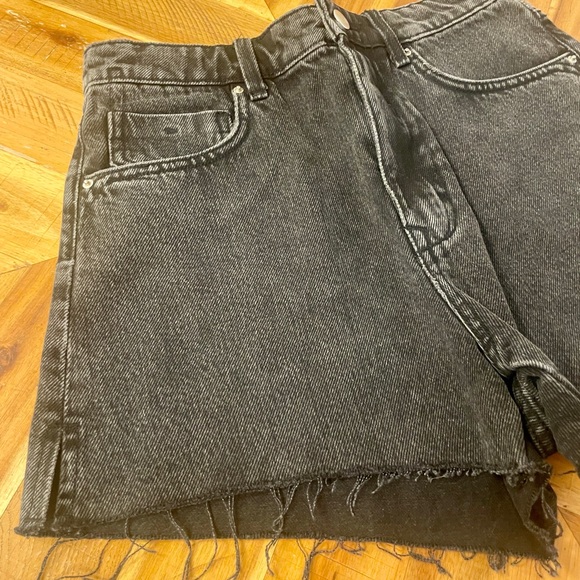 3 Pairs of Zara Gap High Rise Denim Cutoff Shorts - Picture 3 of 11